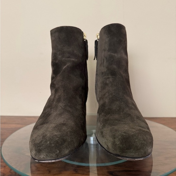 AGL Suede Block Heel Ankle Boot - Picture 8 of 16